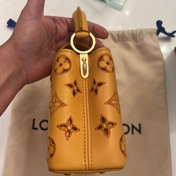 NEW **RARE** ** LIMITED EDITION**Authentic Louis Vuitton Capucines Mini - Picture 8 of 17